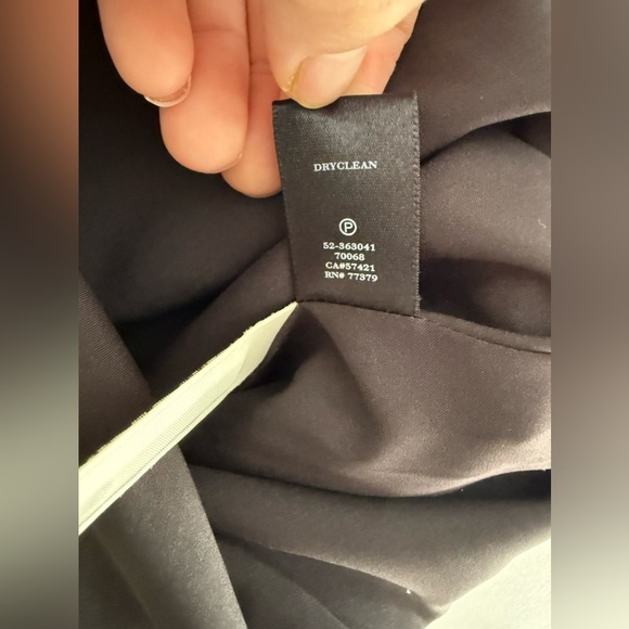 Ann Taylor Womens Skirt 10 Black Ivory Textured Tweed Pencil New Professional - Picture 5 of 7